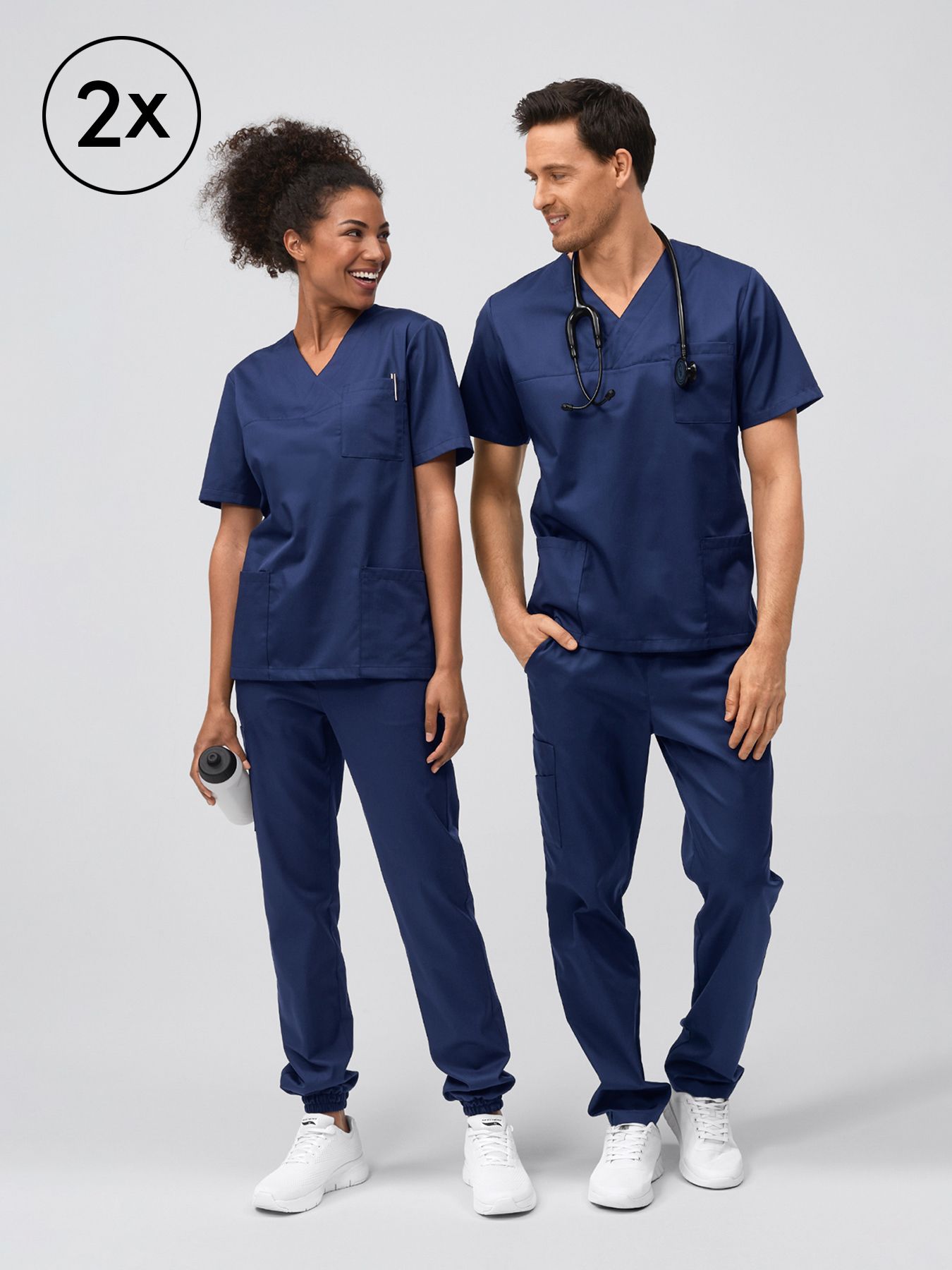 Unisex overdel PISA 2-pack