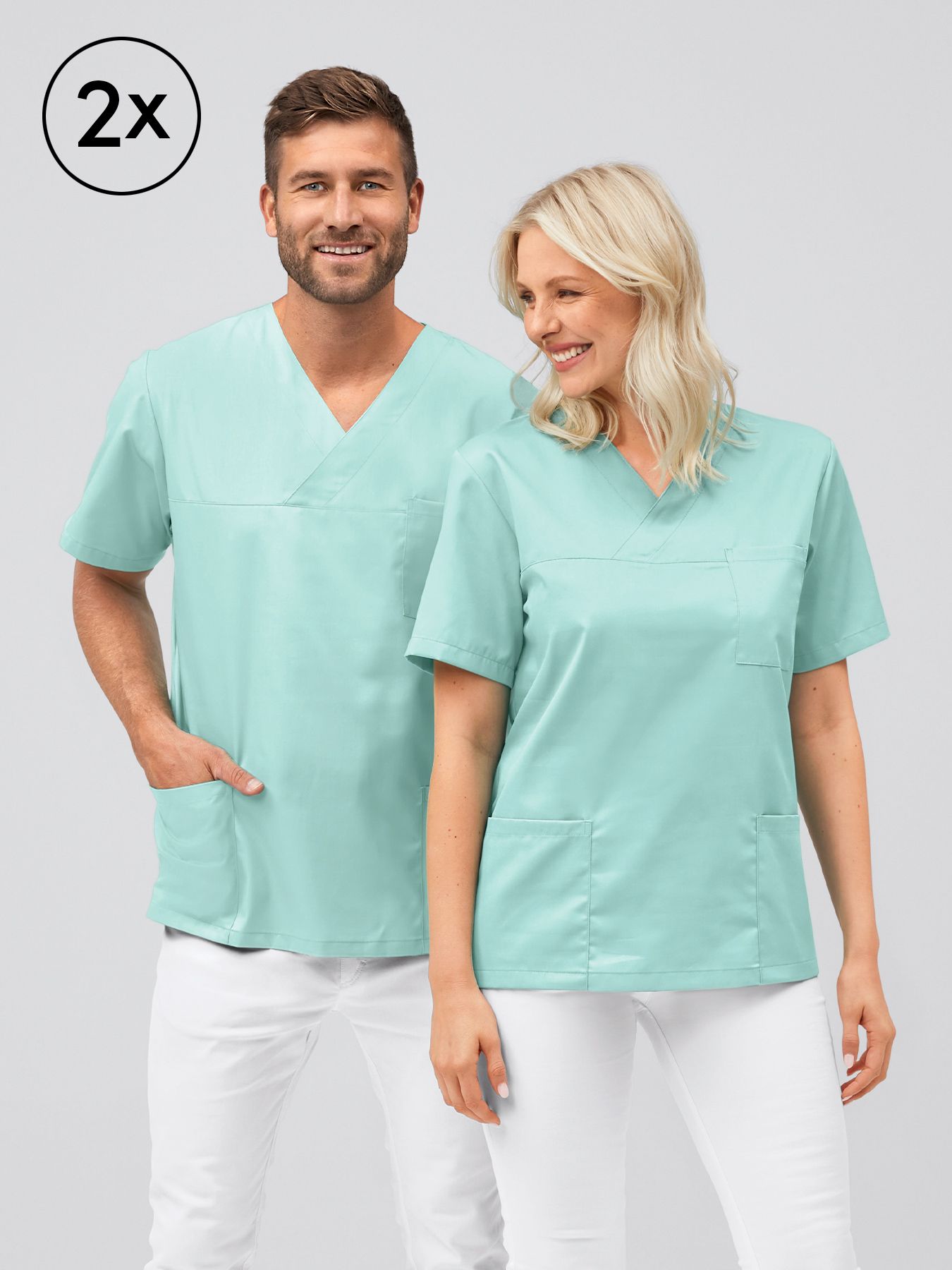 Unisex overdel PISA 2-pack