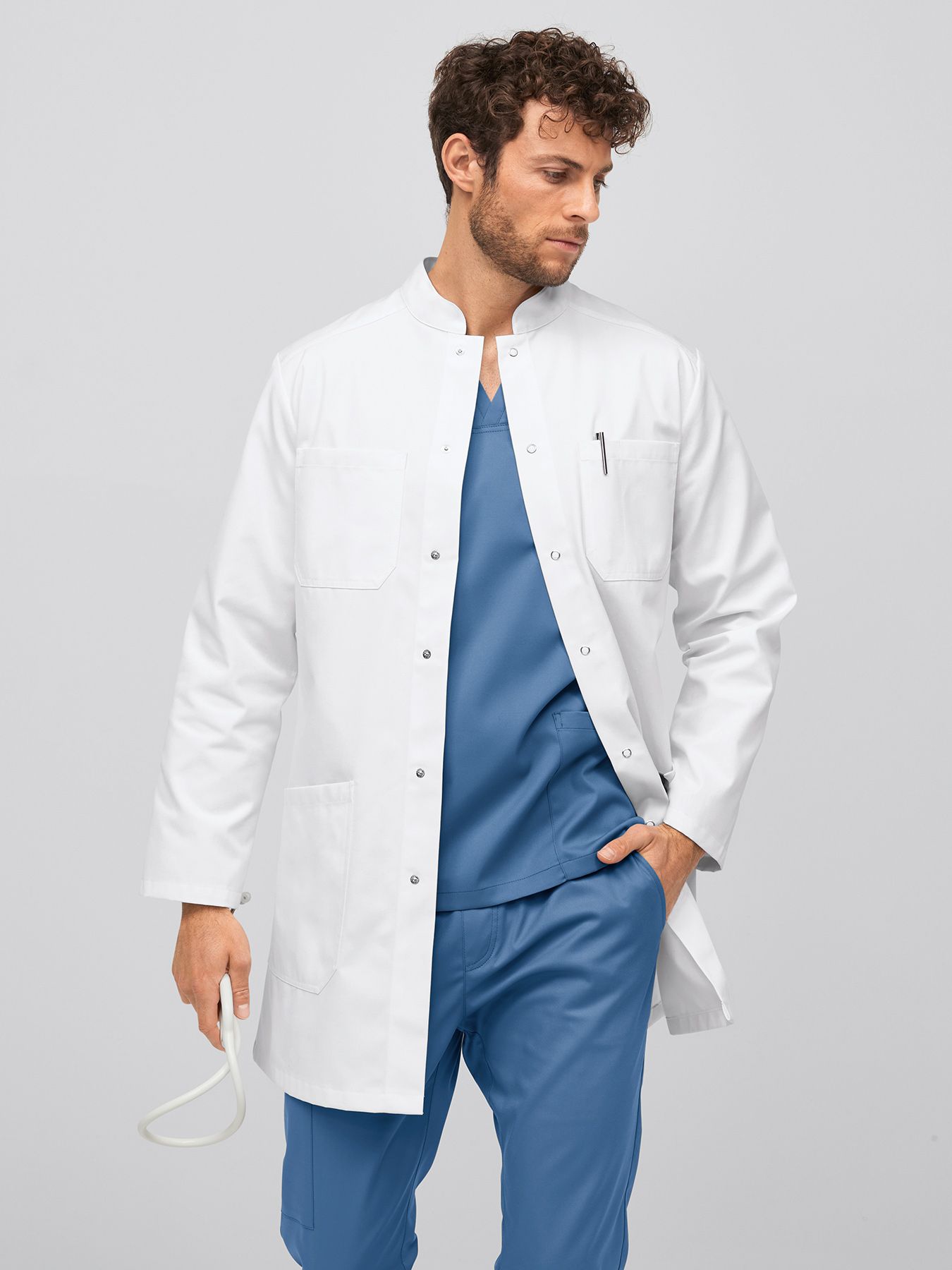 Lang legekittel/labkittel LUCCA i  2 kvaliteter