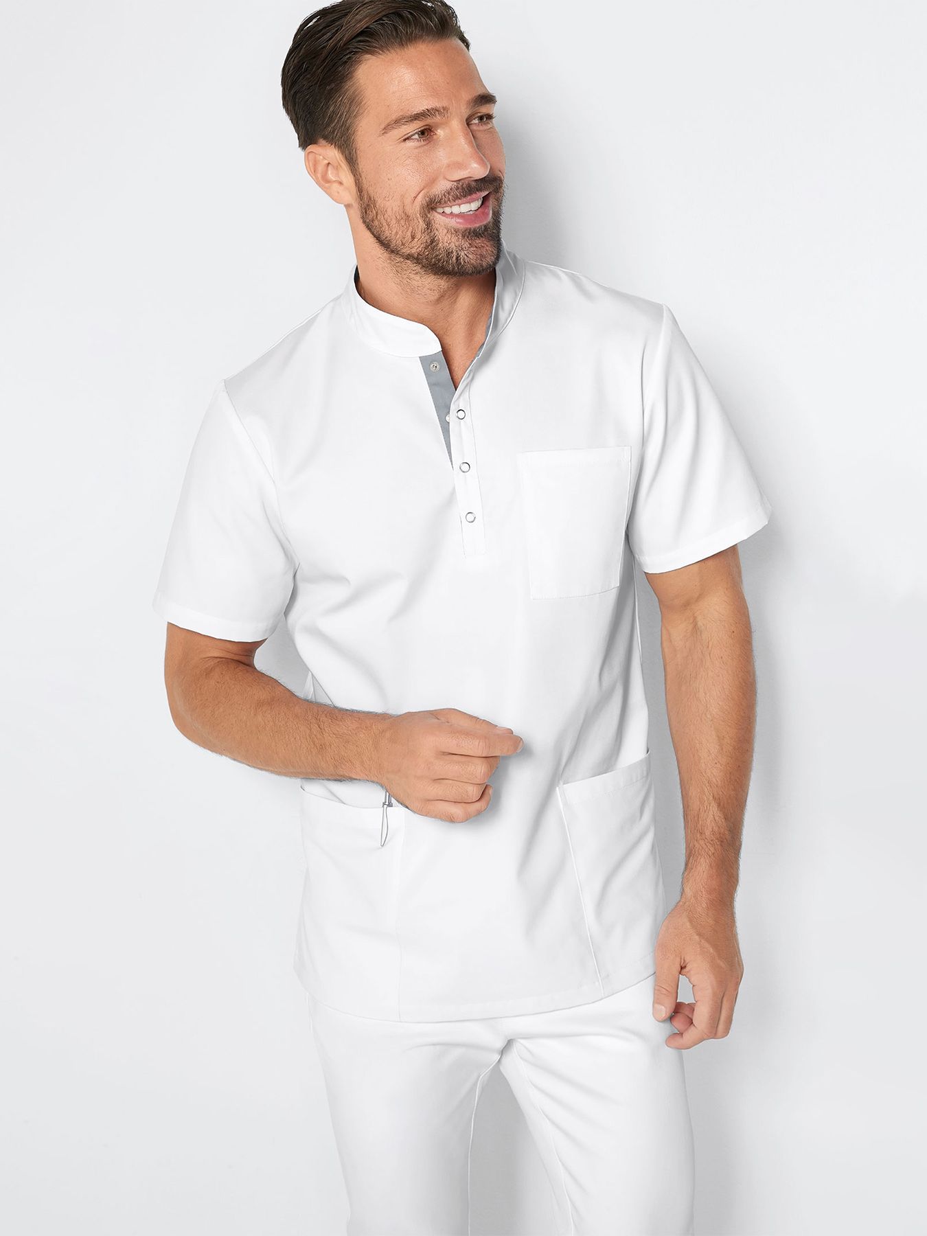 Unisex overdel ANNAN m/liten kinakrage