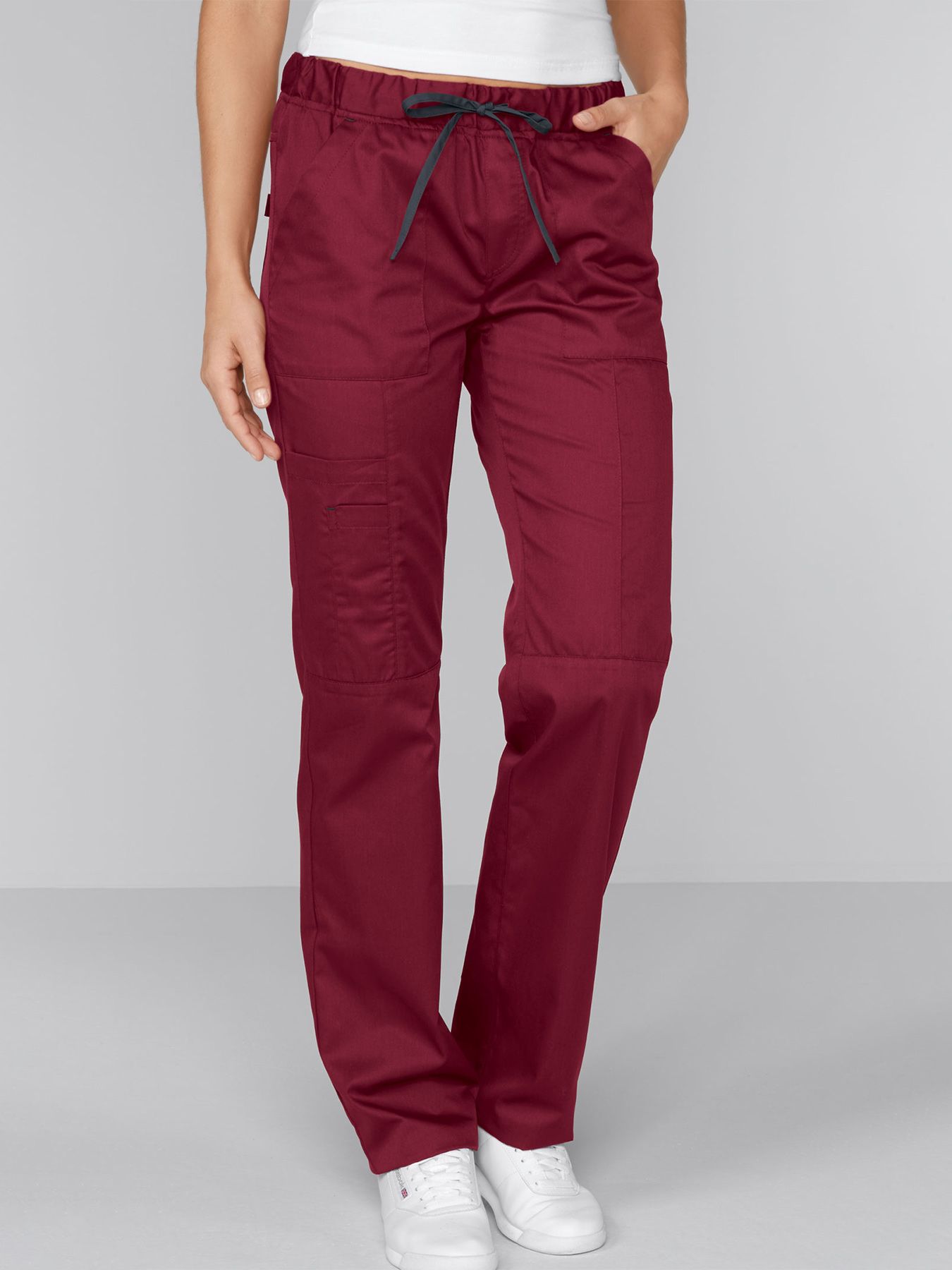 Unisex bukse m/ strikk og snor