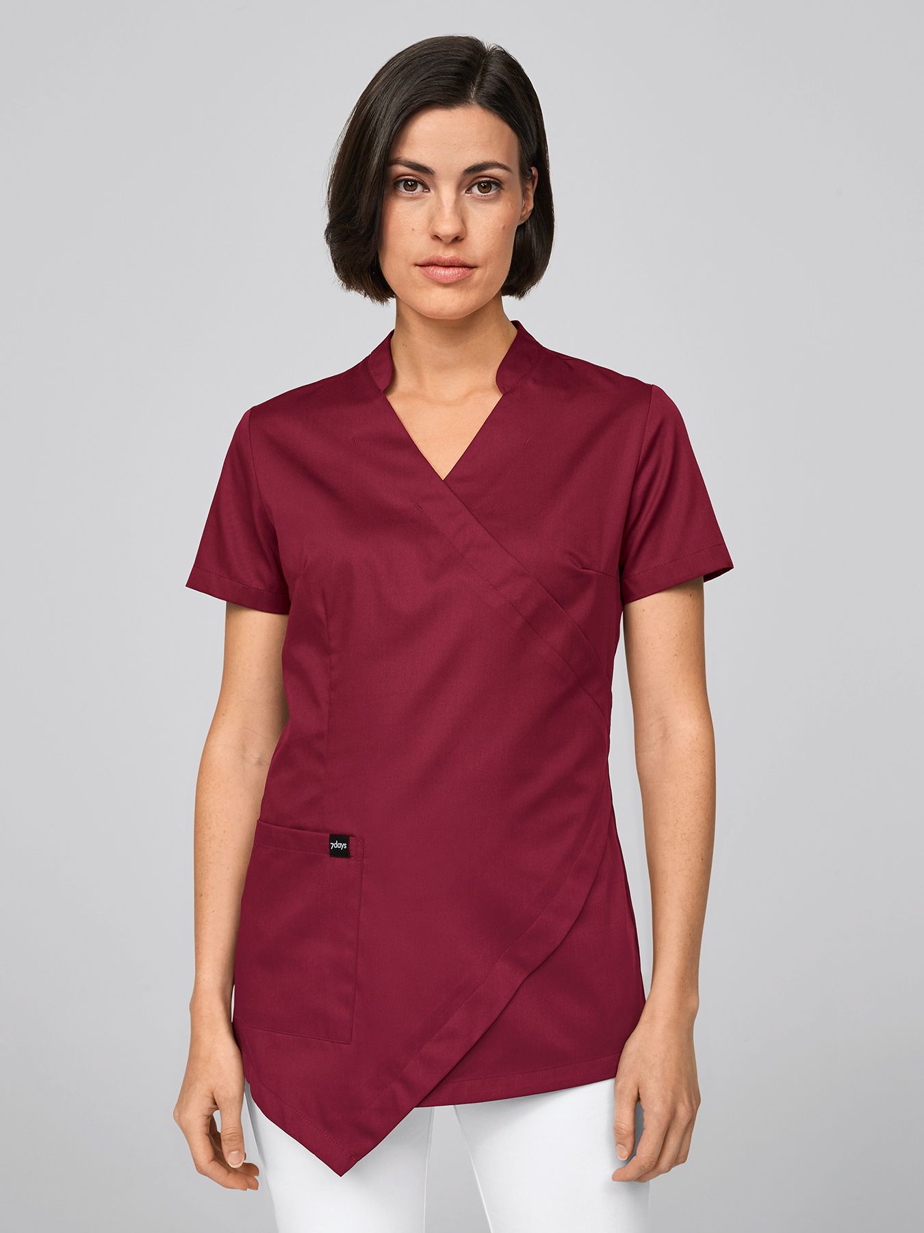 Dametunika OLBIA m/asymmetrisk front