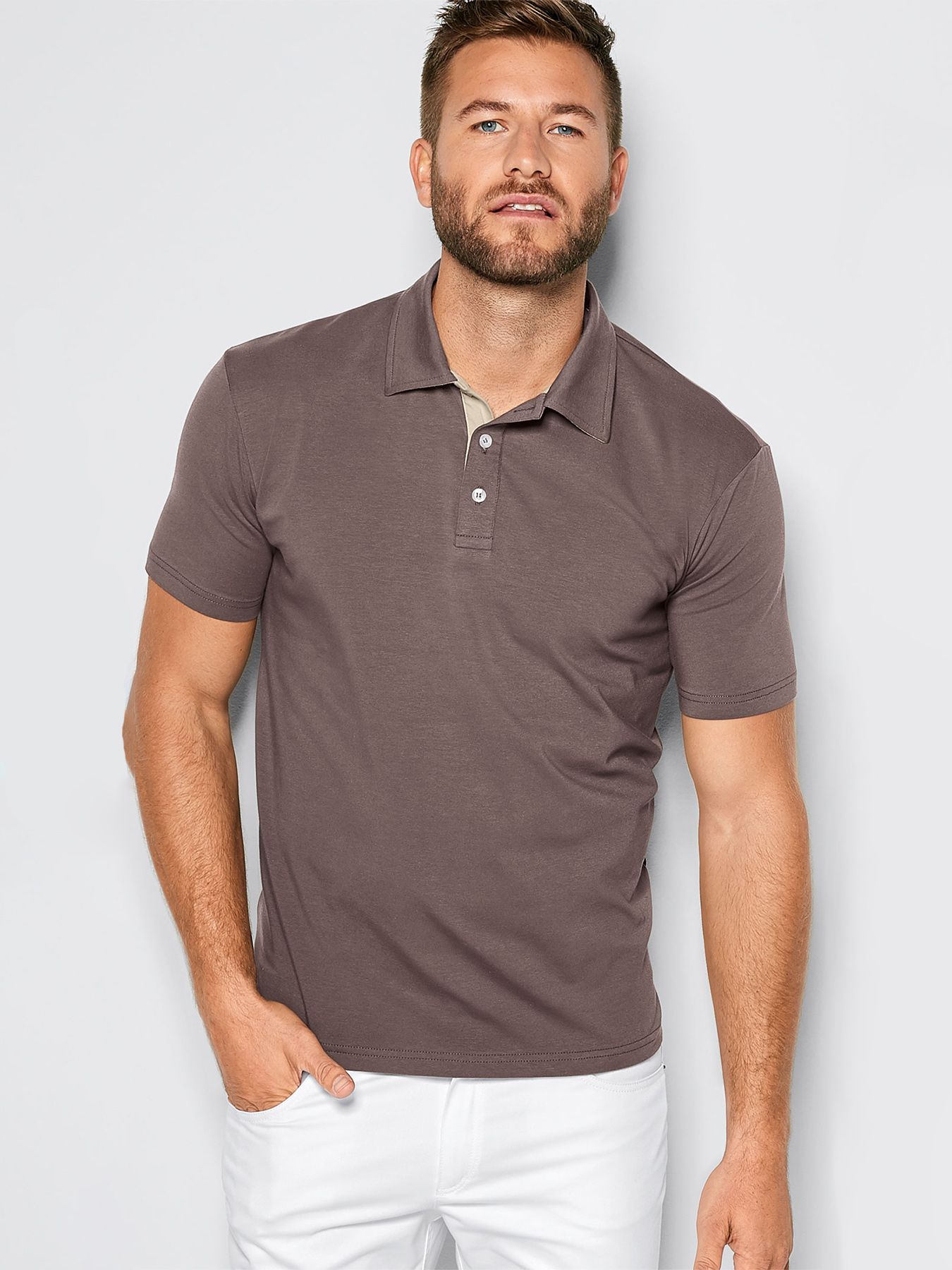 Unisex  polo, single jersey