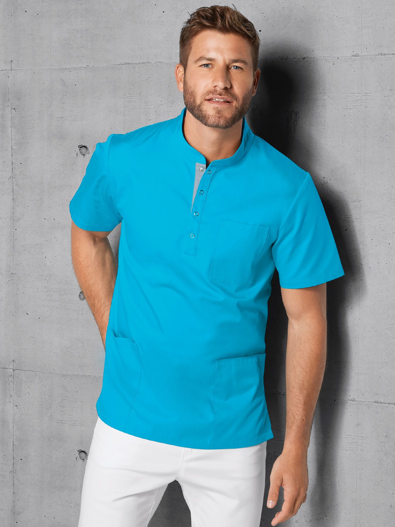 Unisex overdel ANNAN m/liten kinakrage