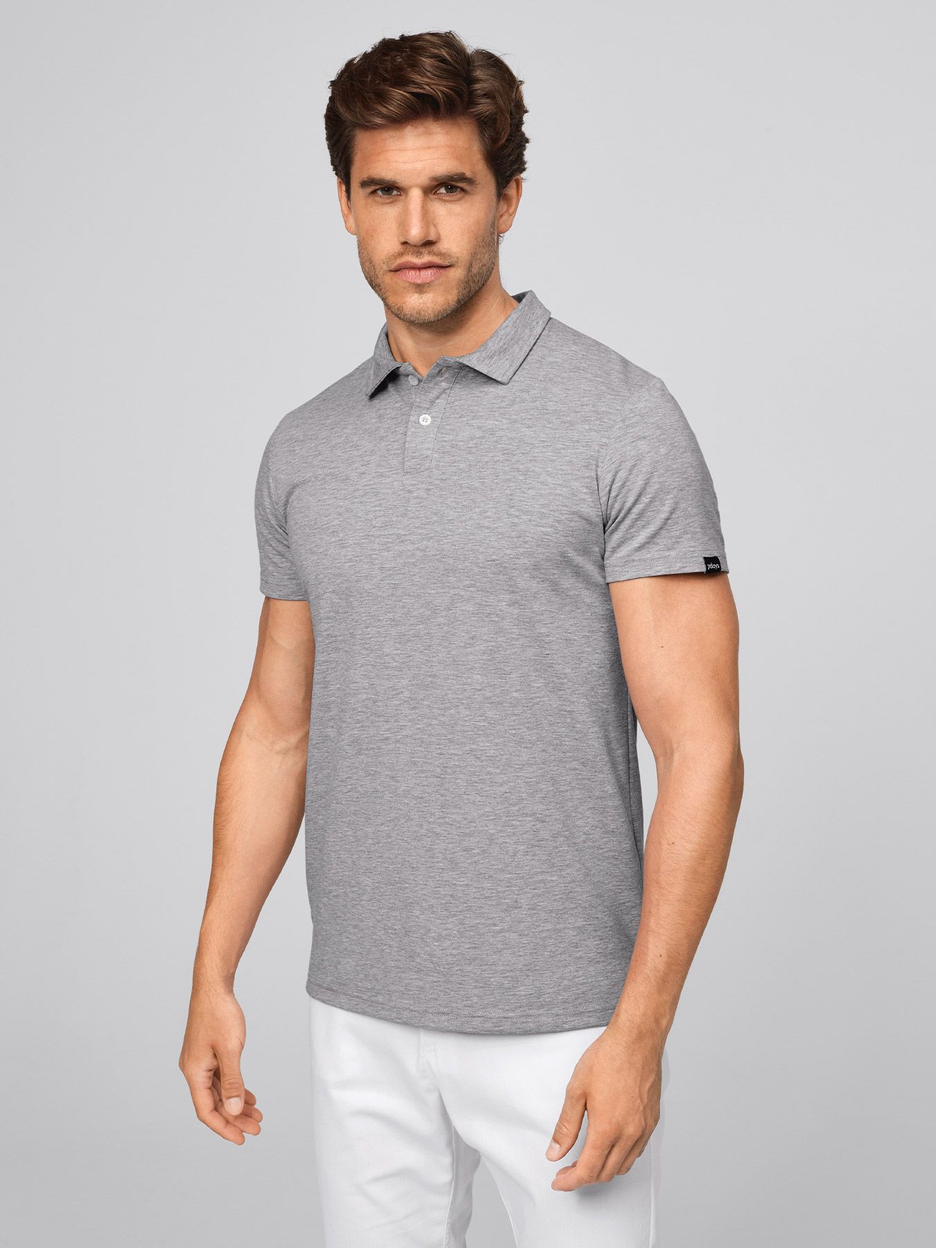 Unisex polo MADRID, single jersey