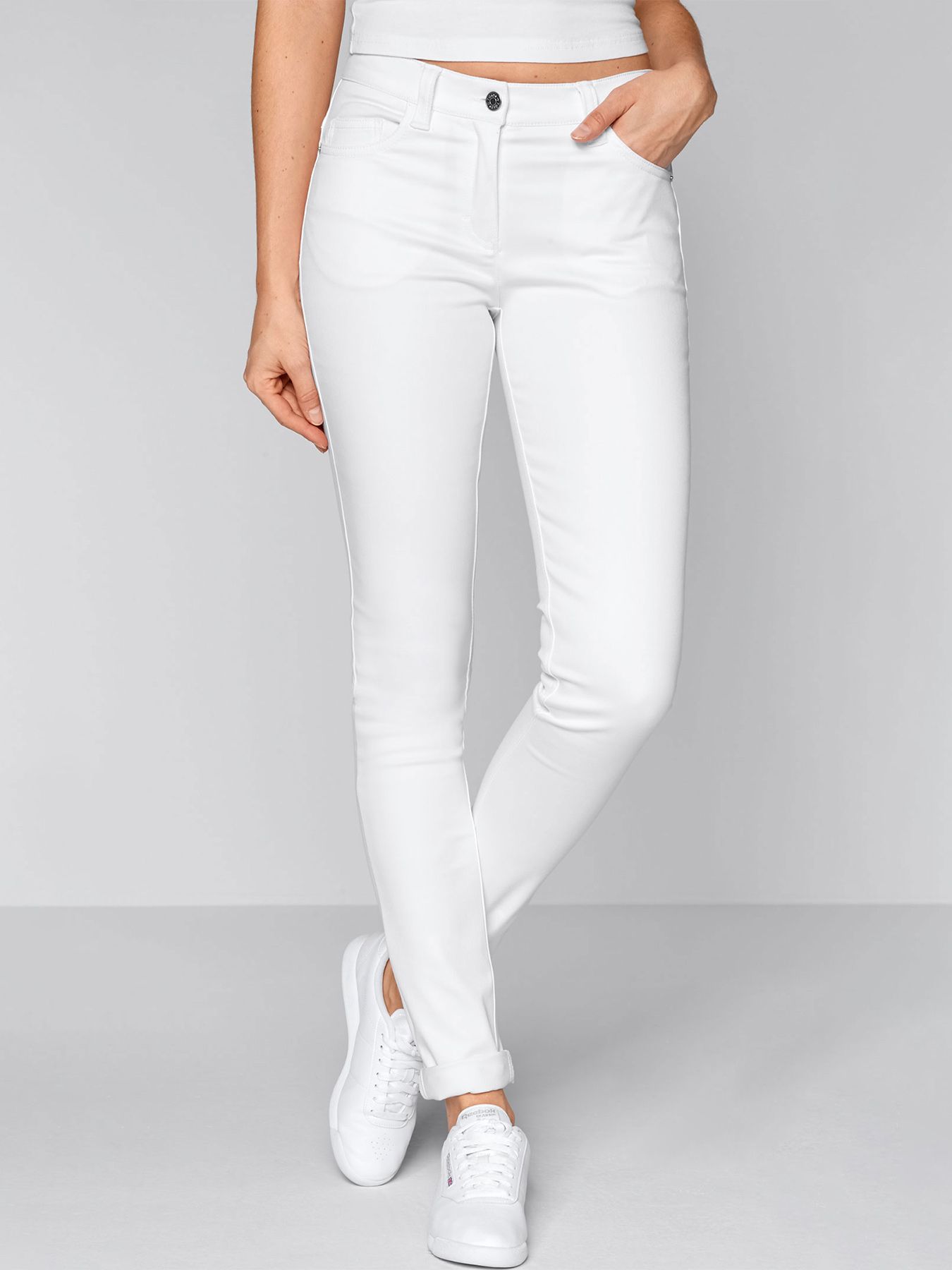 Cover-flex jeans MESSINA - ugjennomsiktig - normal midjehøyde
