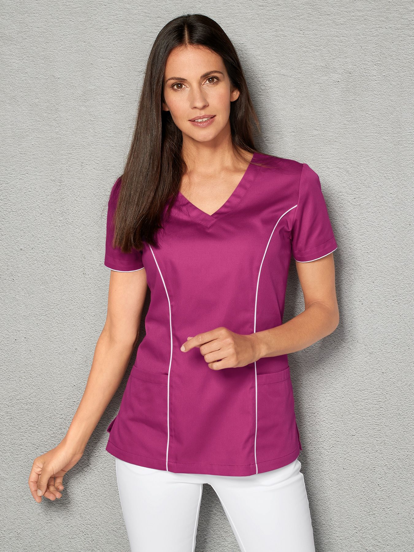 Dametunika slim fit
