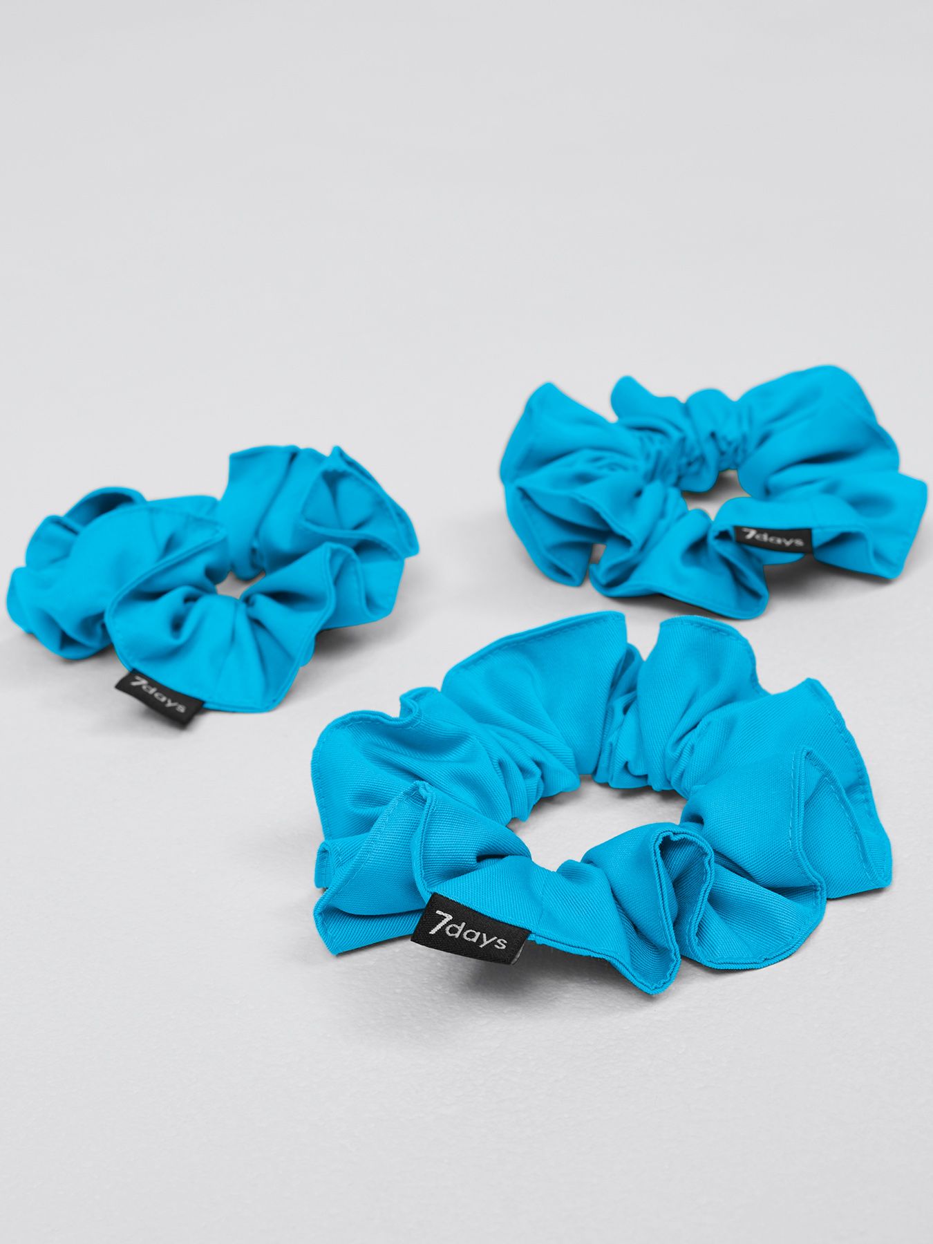 Scrunchie hårstrikk i 3-pack
