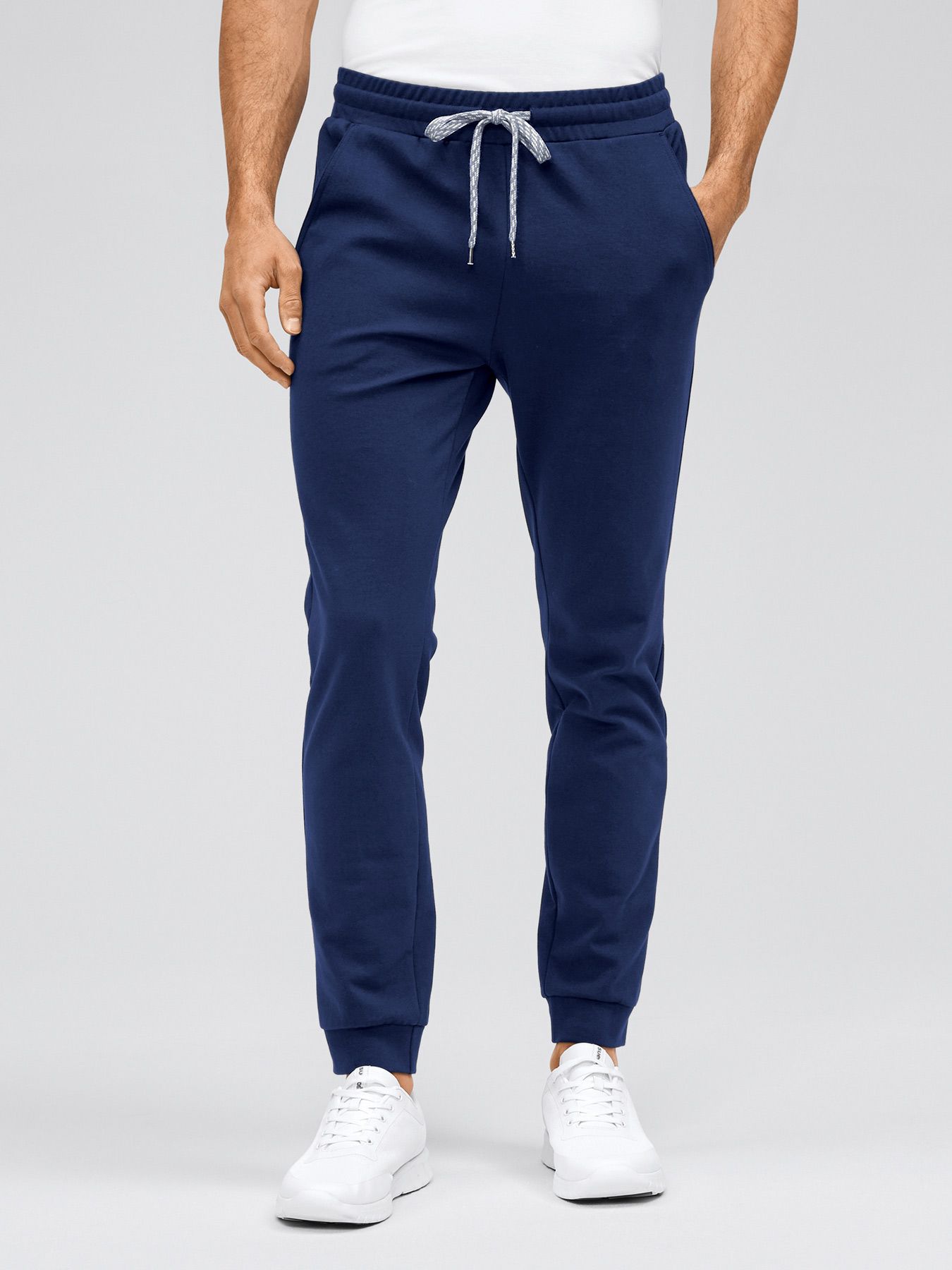 Interlock-jersey joggebukse MELUN