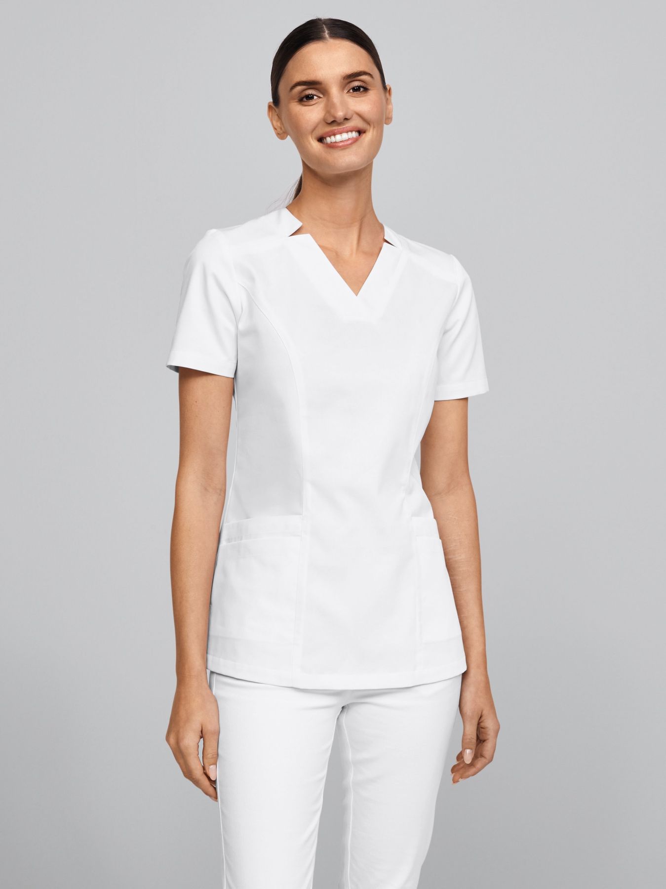 Dametunika NANCY - hvit