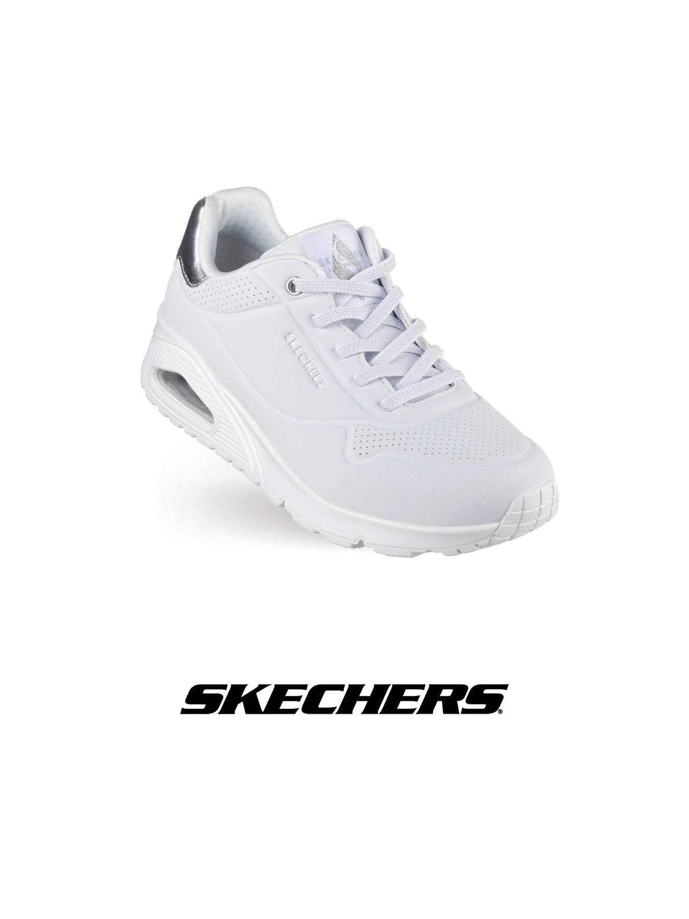 Sneaker Skechers Shimmer Away - hvit