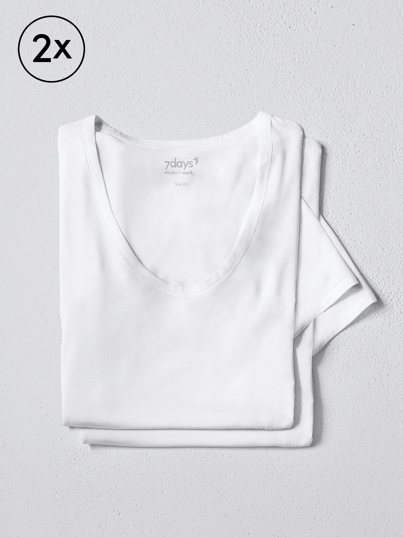 Dameundertrøye CHER 2-pack