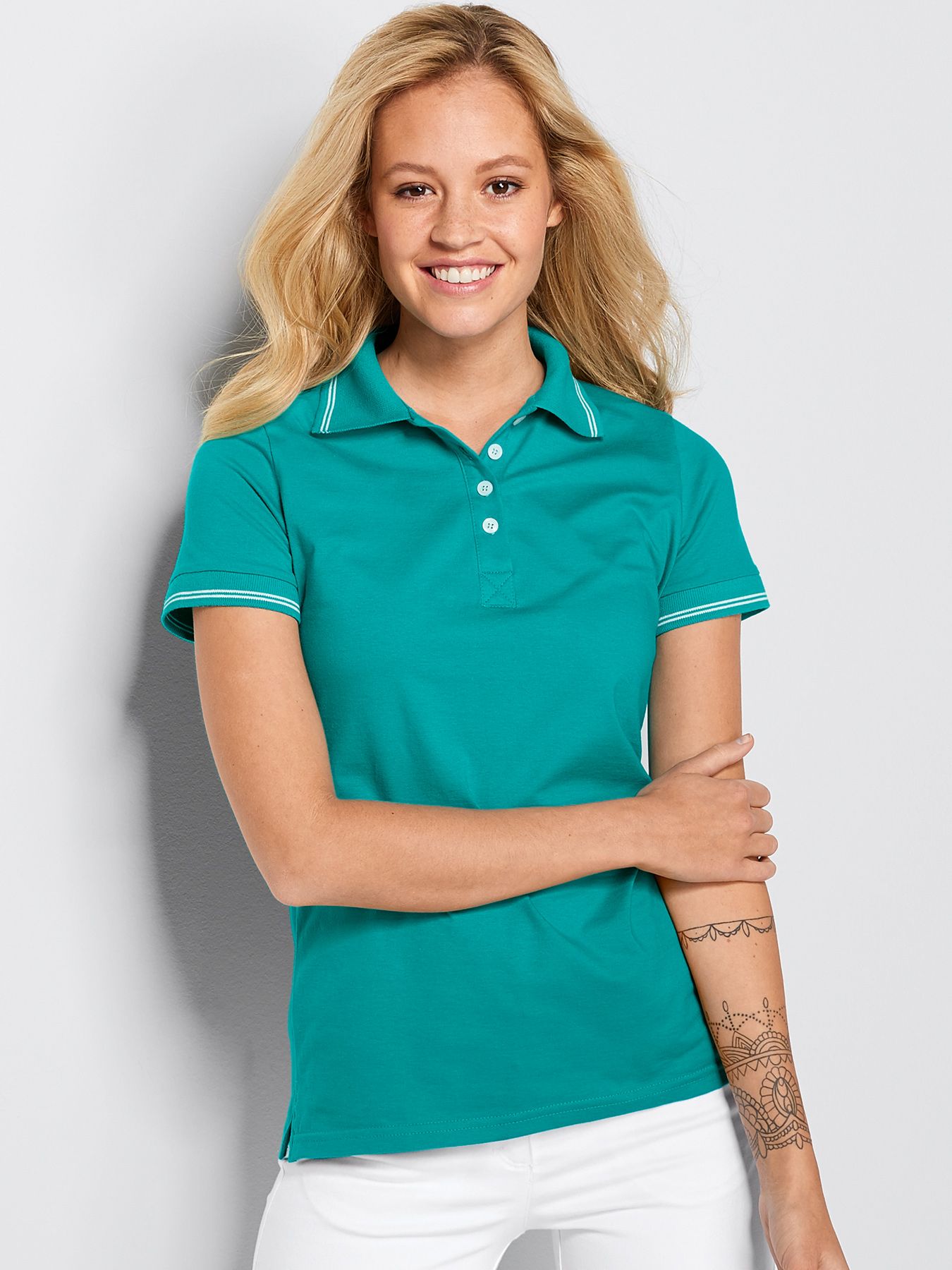 Dame polo, jersey
