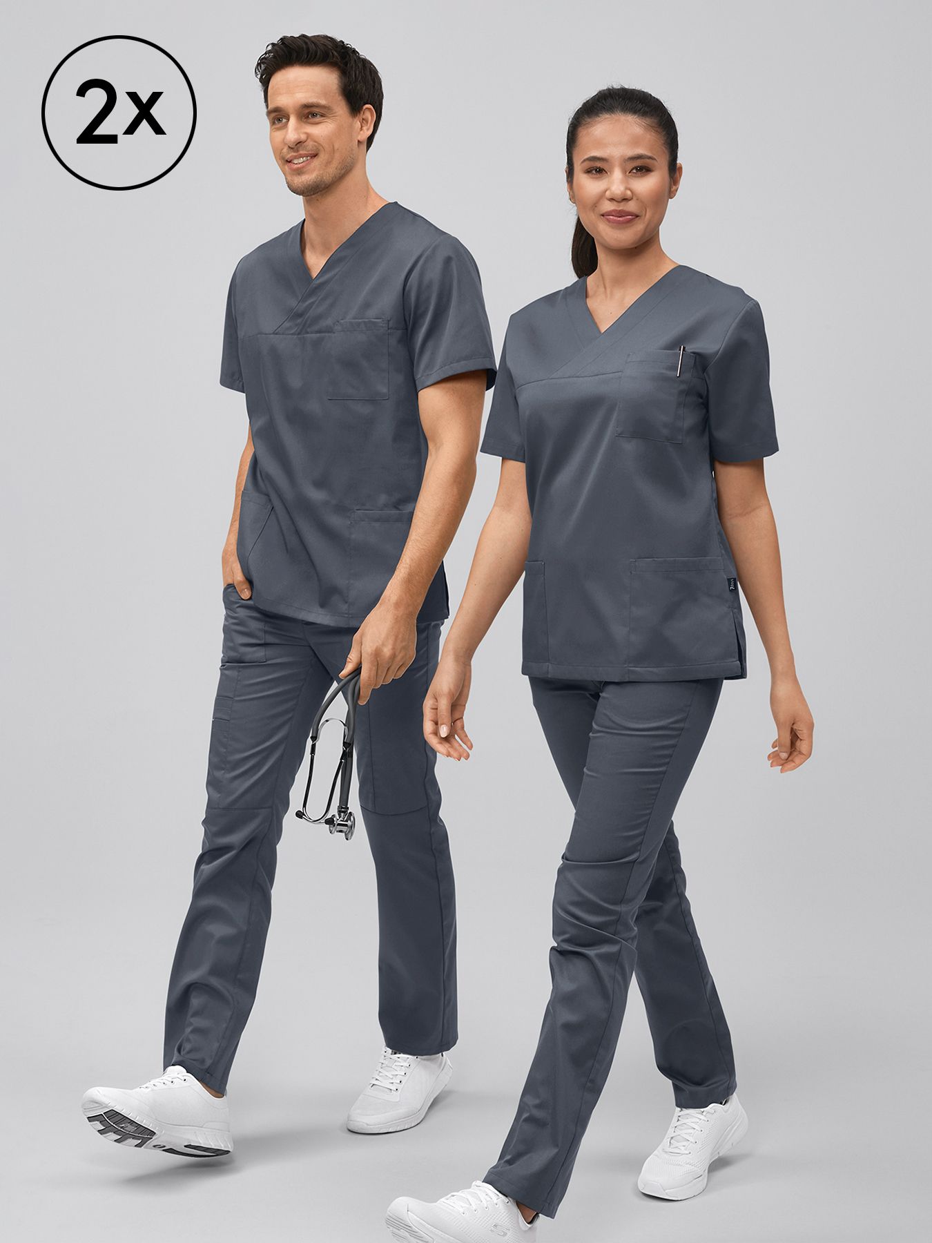 Unisex overdel PISA 2-pack