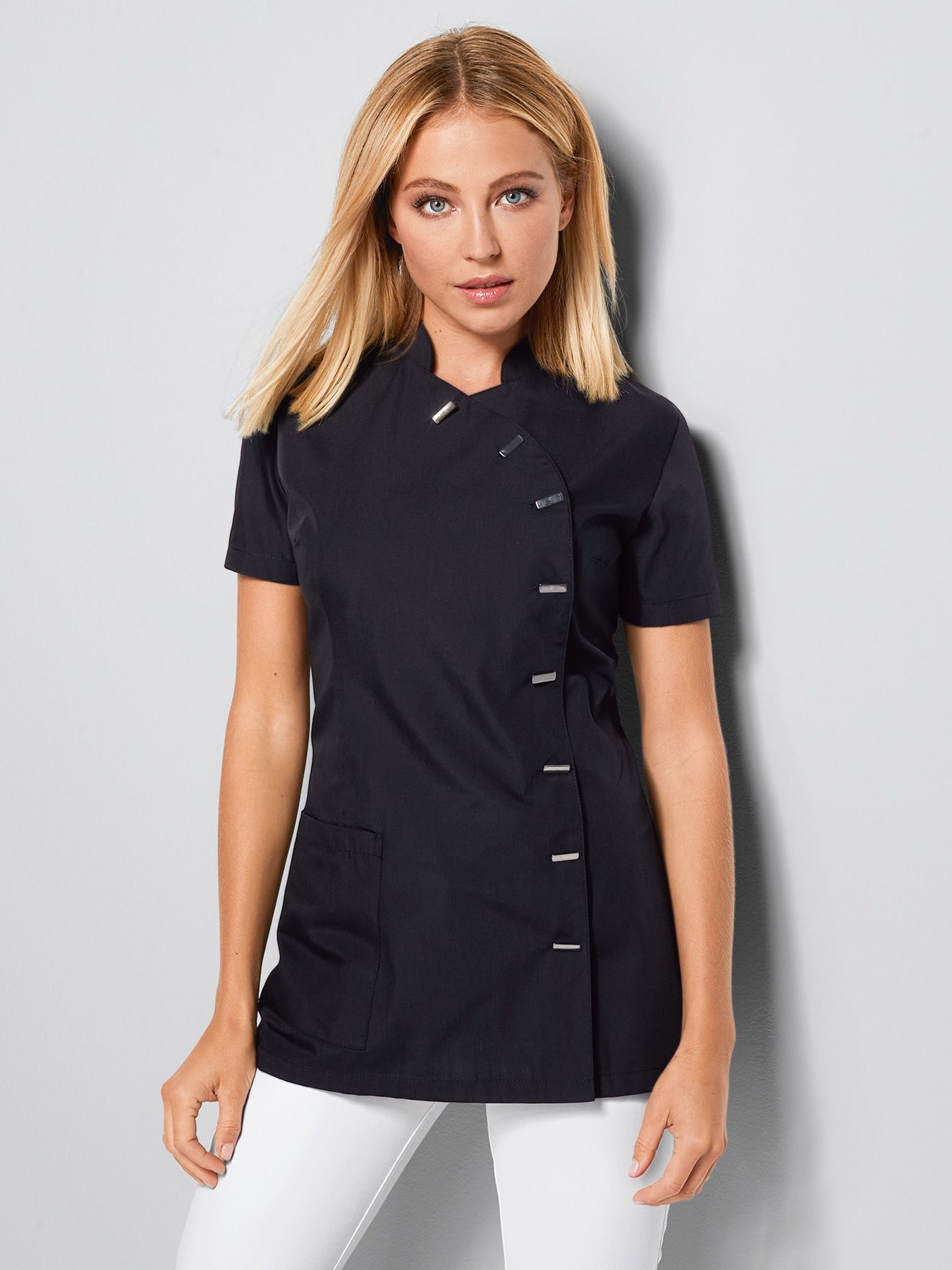 Dametunika EDESSA m/metallknapper