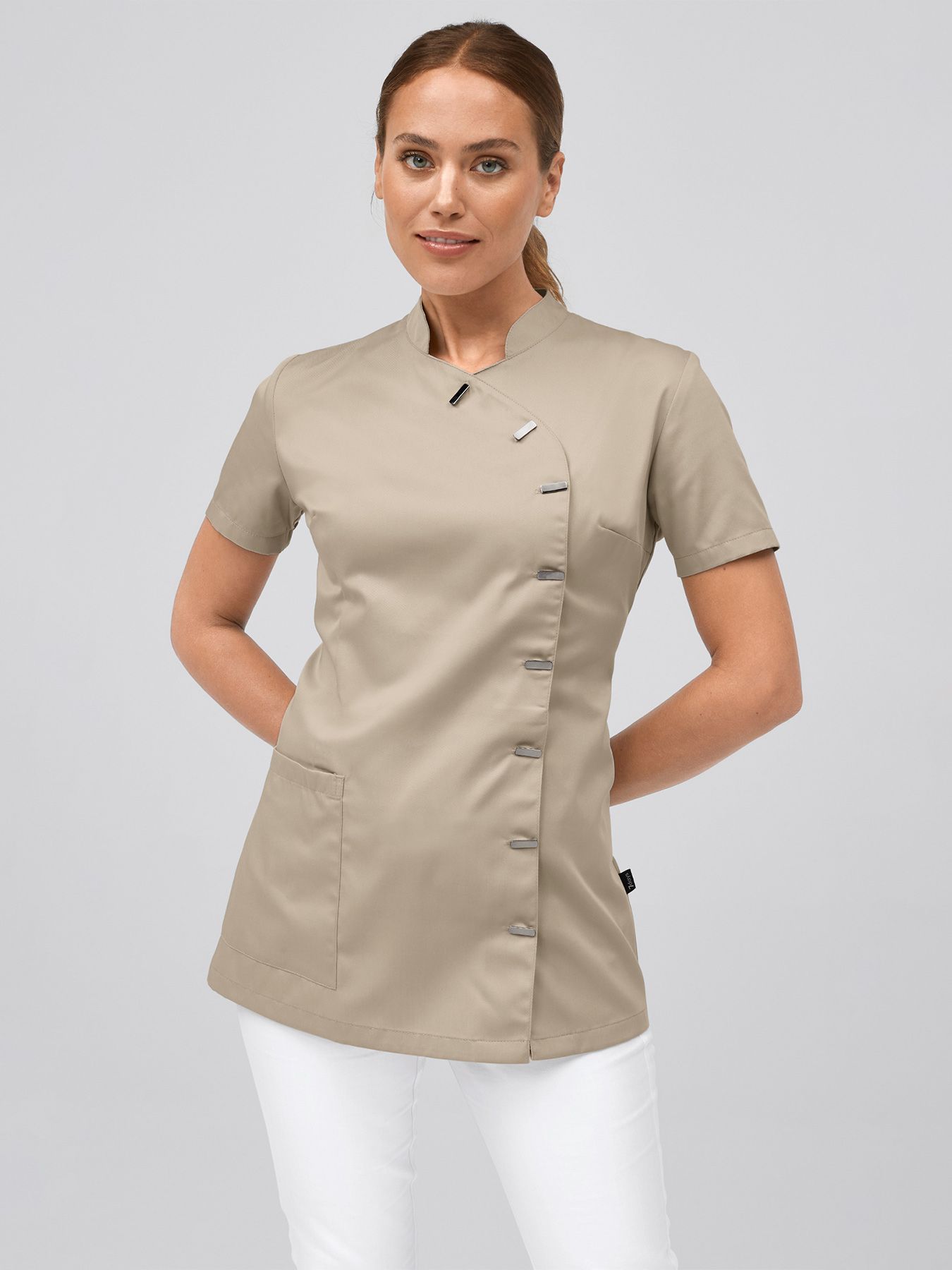 Dametunika EDESSA m/metallknapper