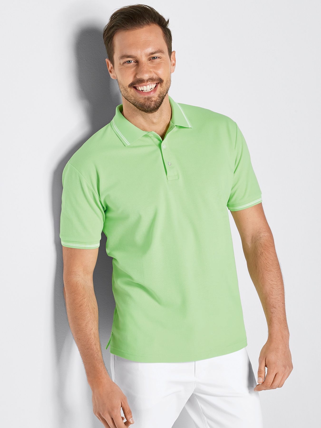 Herre Polo piqué