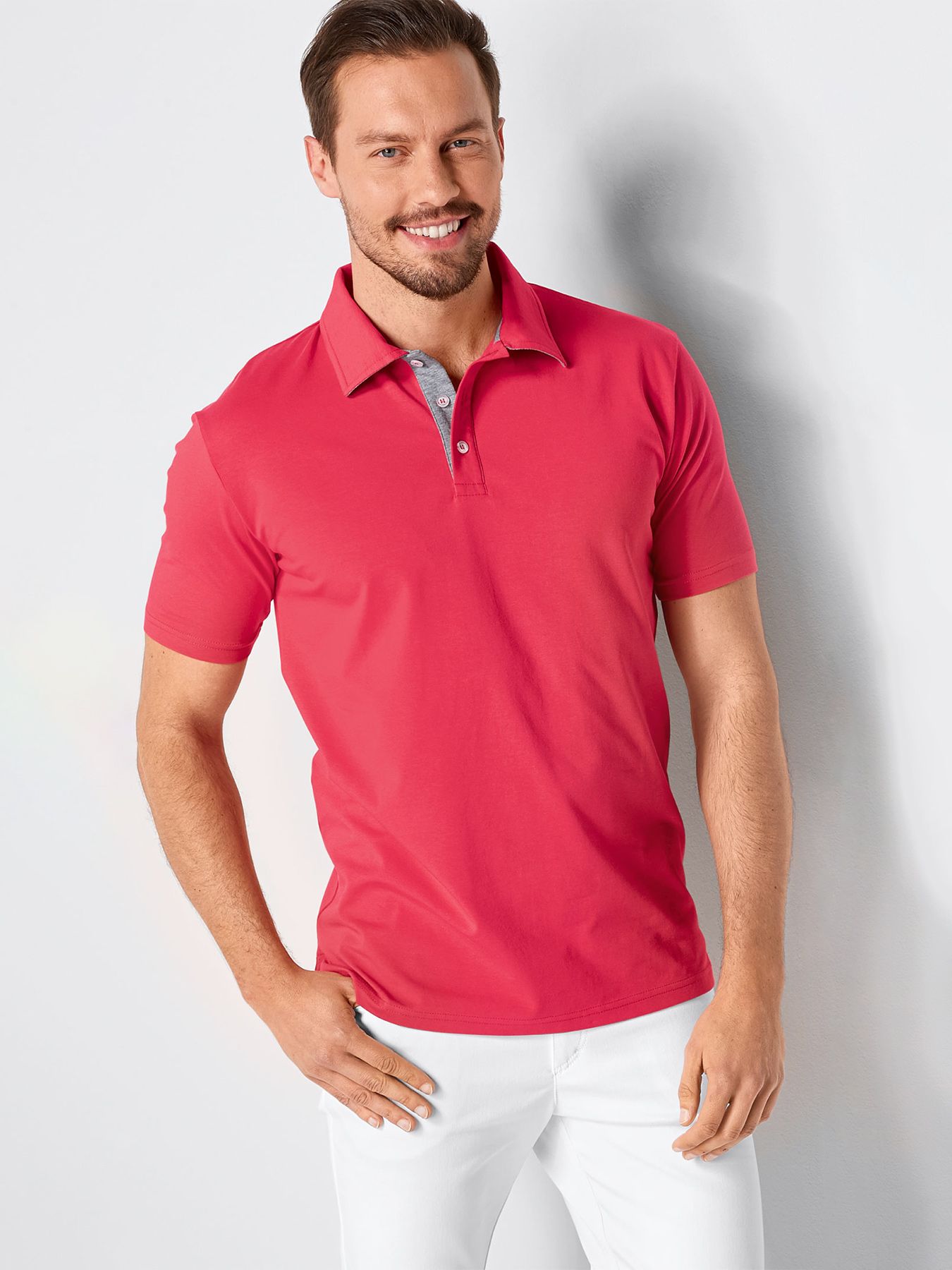 Unisex  polo, single jersey