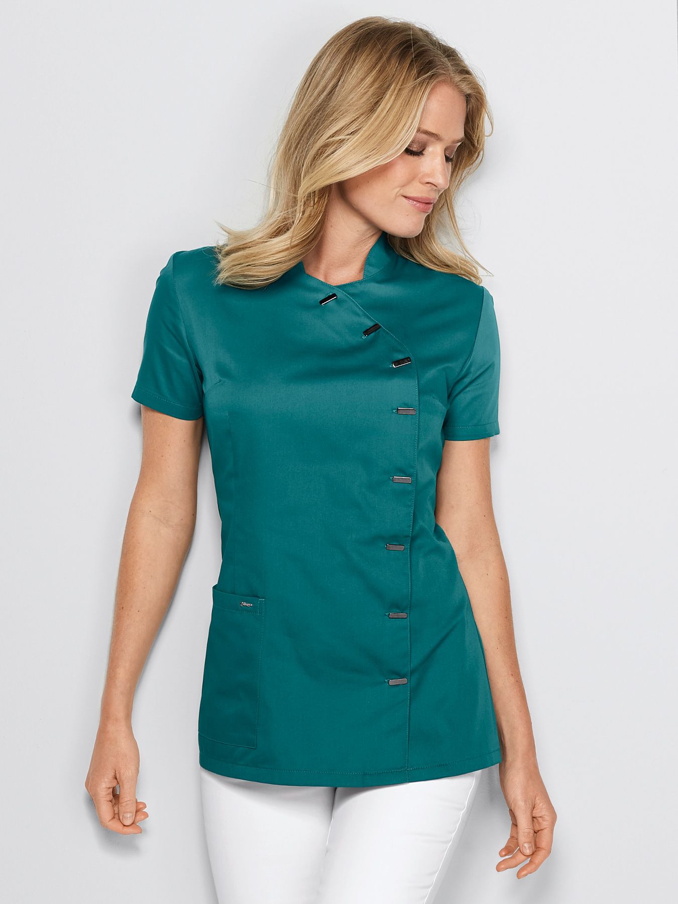 Dametunika EDESSA m/metallknapper