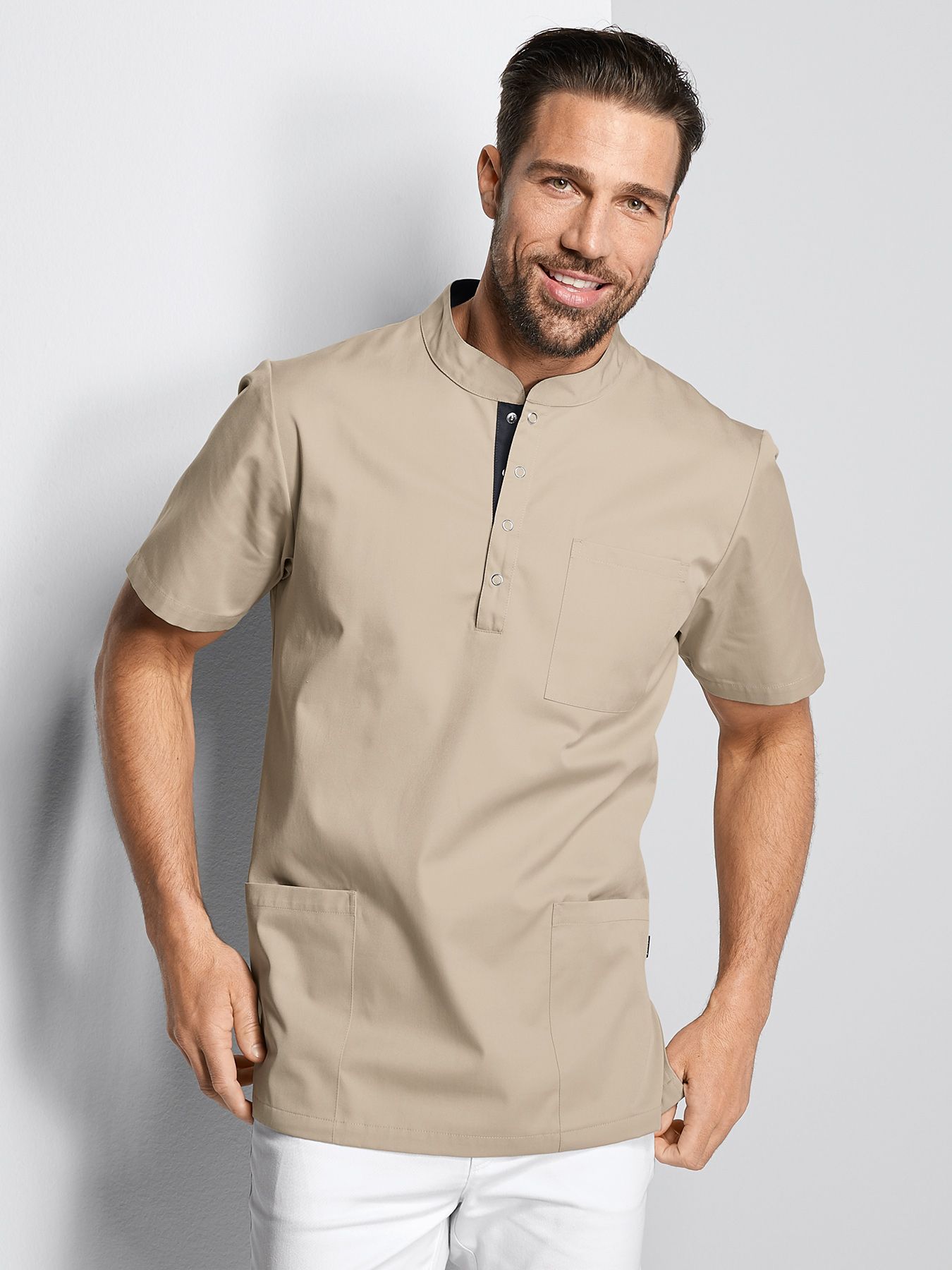 Unisex overdel ANNAN m/liten kinakrage