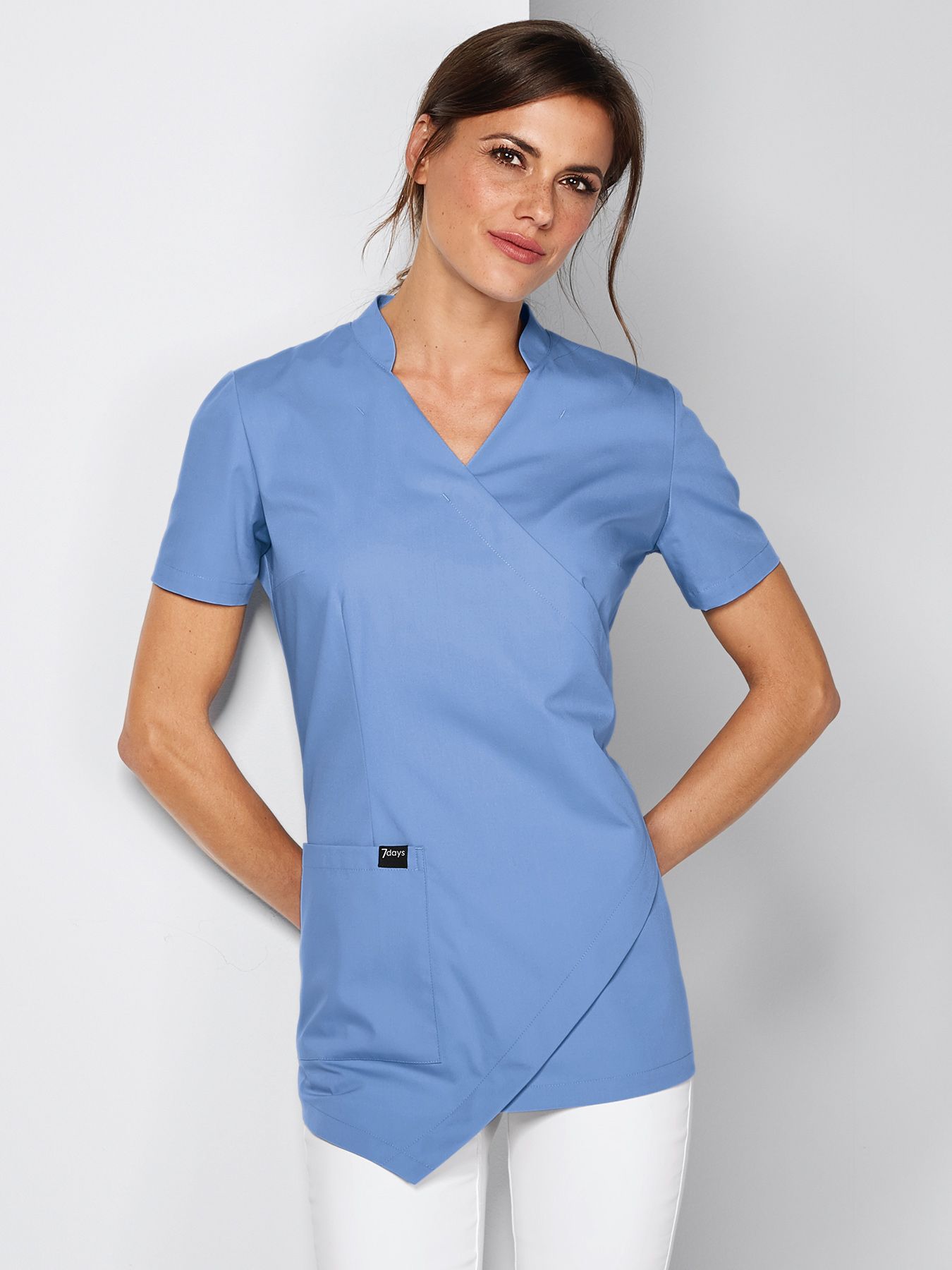 Dametunika OLBIA m/asymmetrisk front