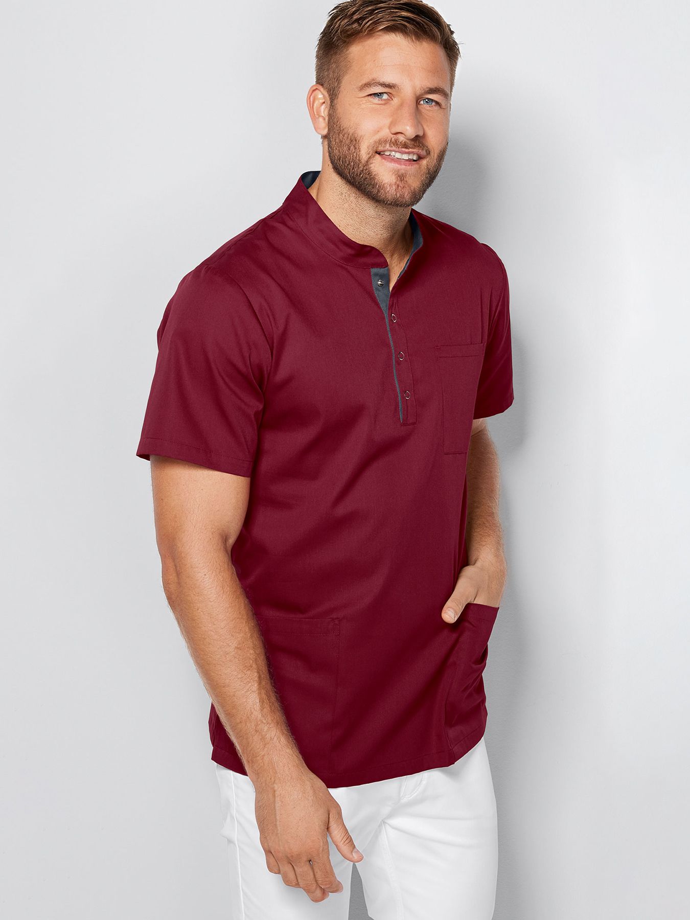 Unisex overdel ANNAN m/liten kinakrage