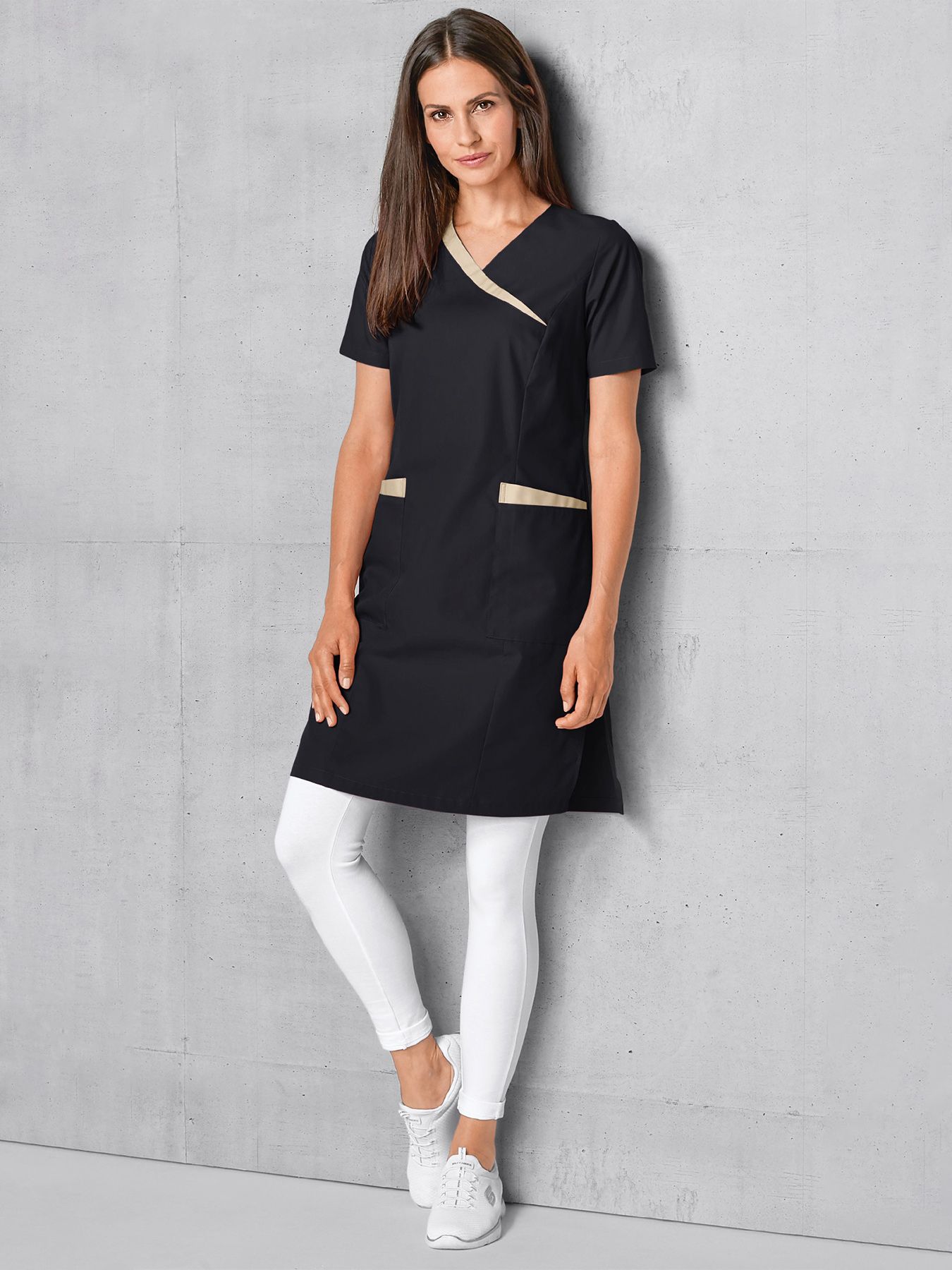 Tunikakjole, slim fit