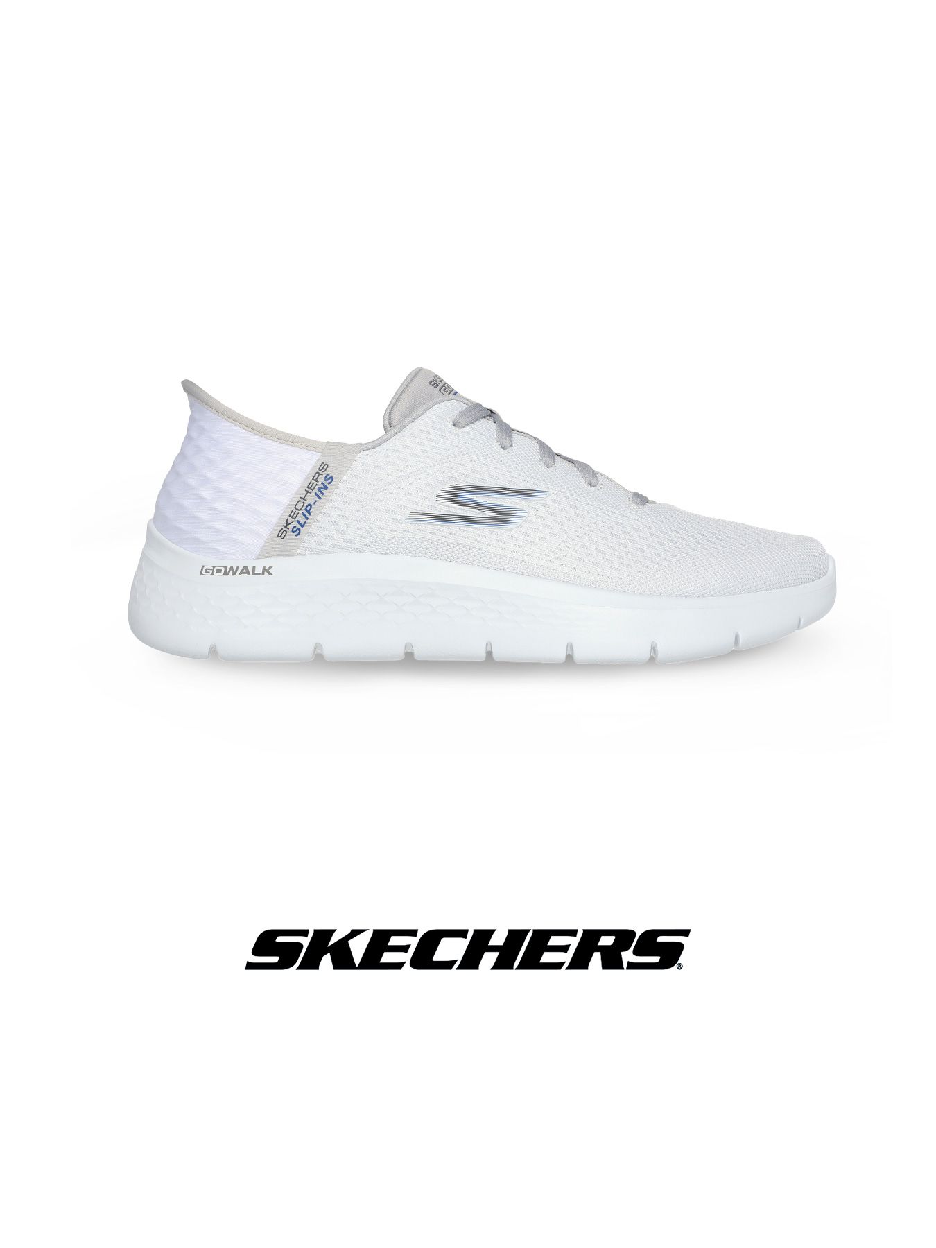Go Walk Flex/hvit grå
