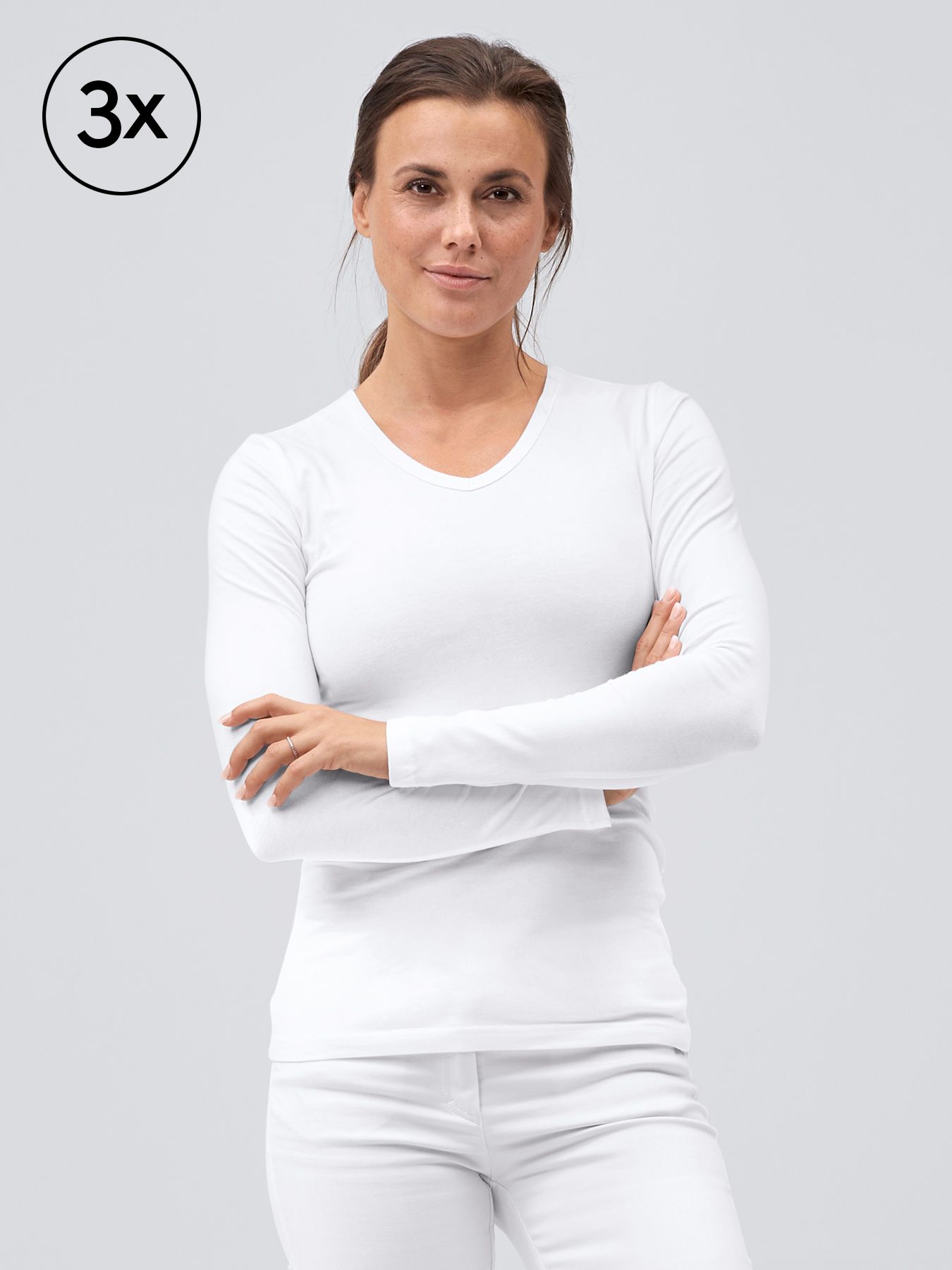 T-shirt OSLO langermet 3-pack