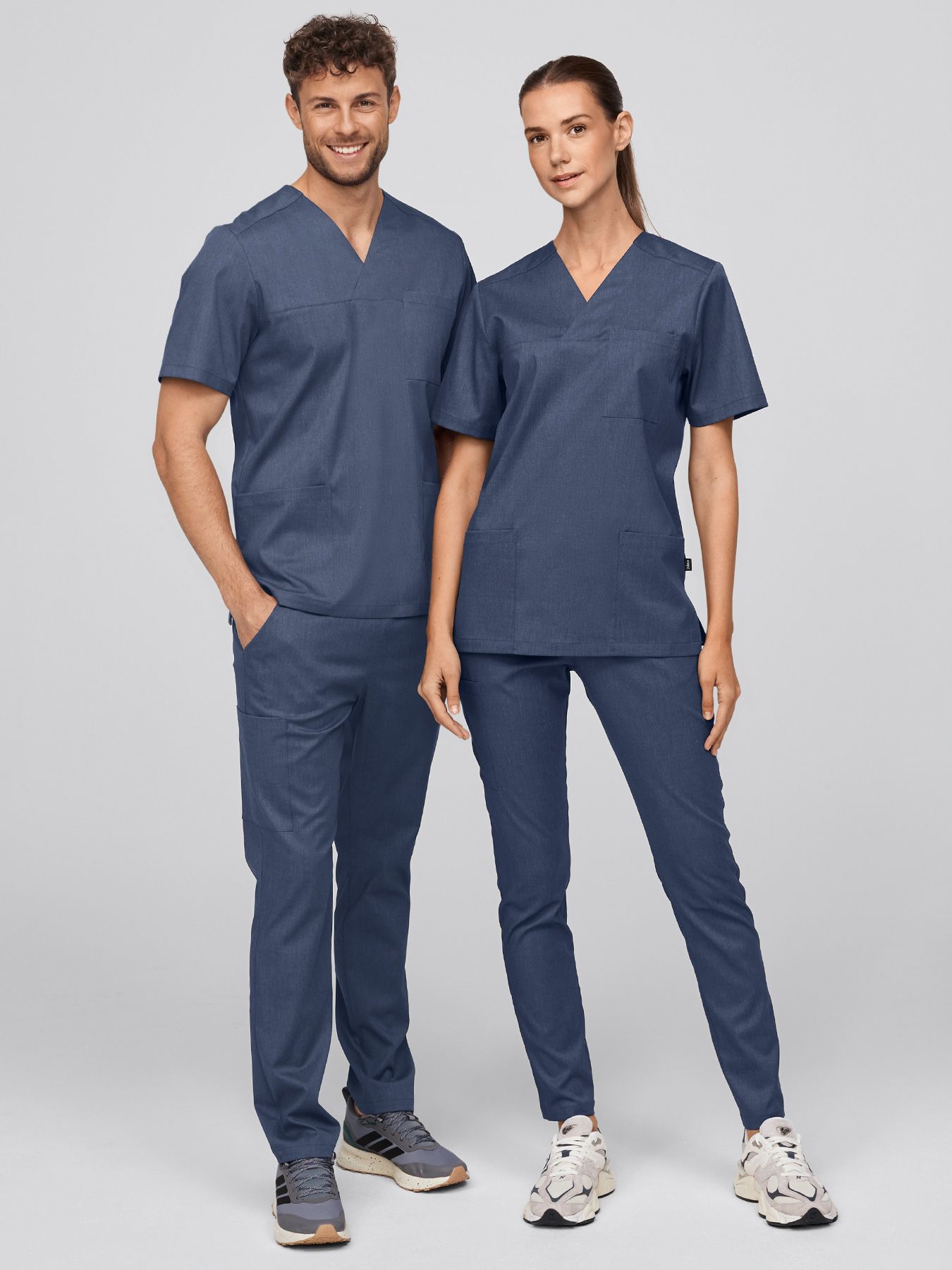 Unisex overdel CALVI Lyocell (TENCEL™) melange