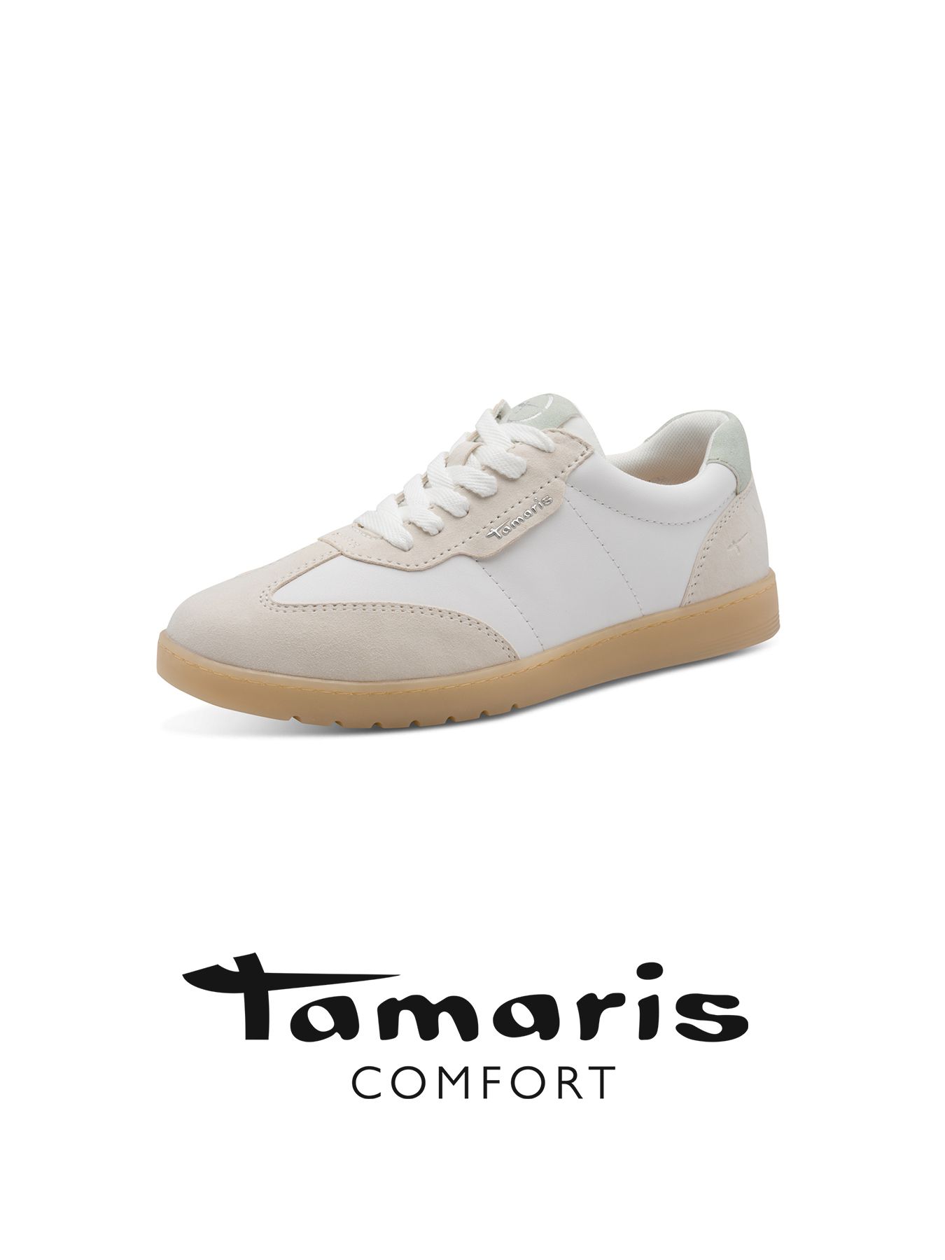 Damesneakers Tamaris COMFORT hvit/lysegrå