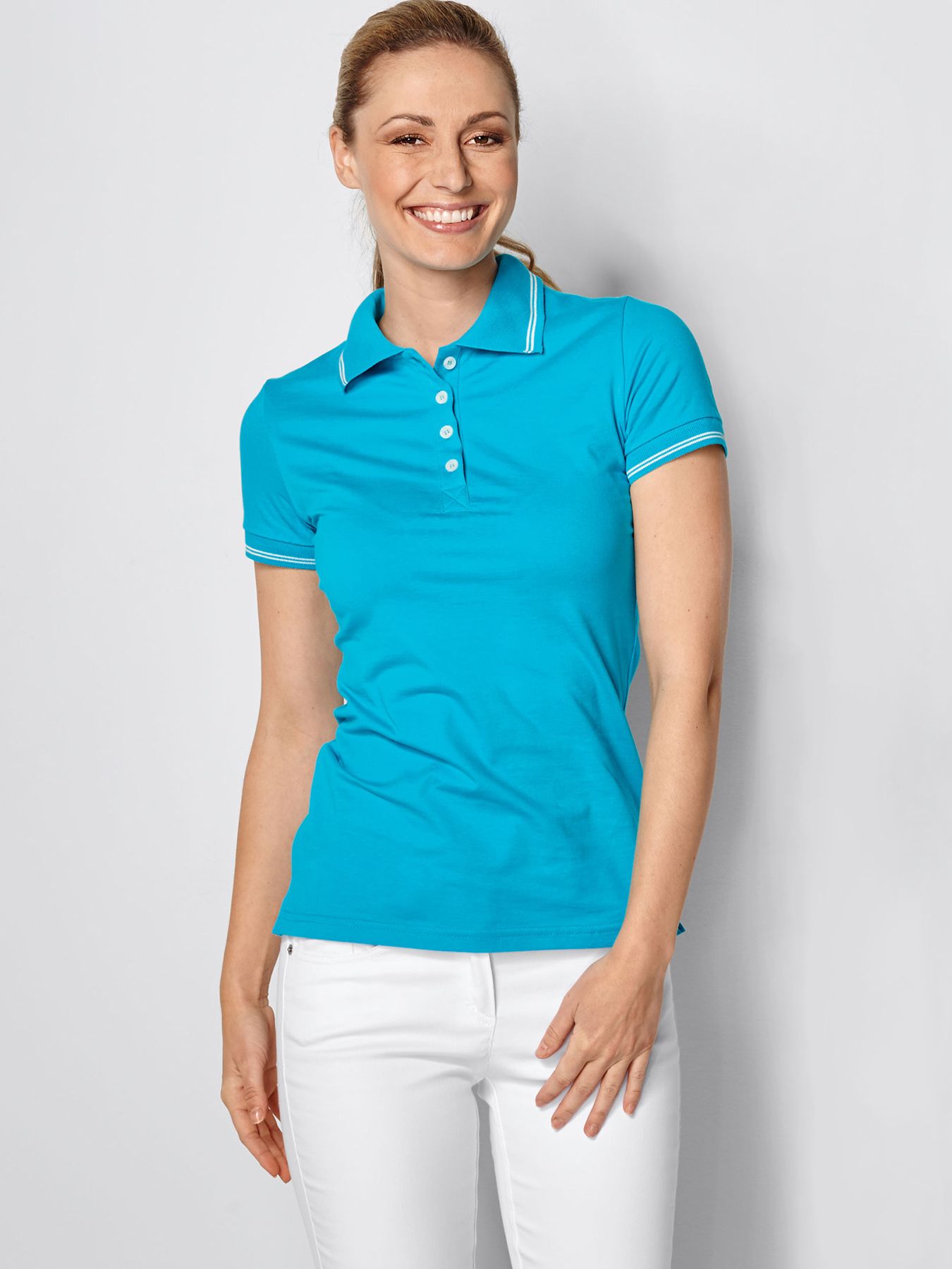 Dame polo, jersey