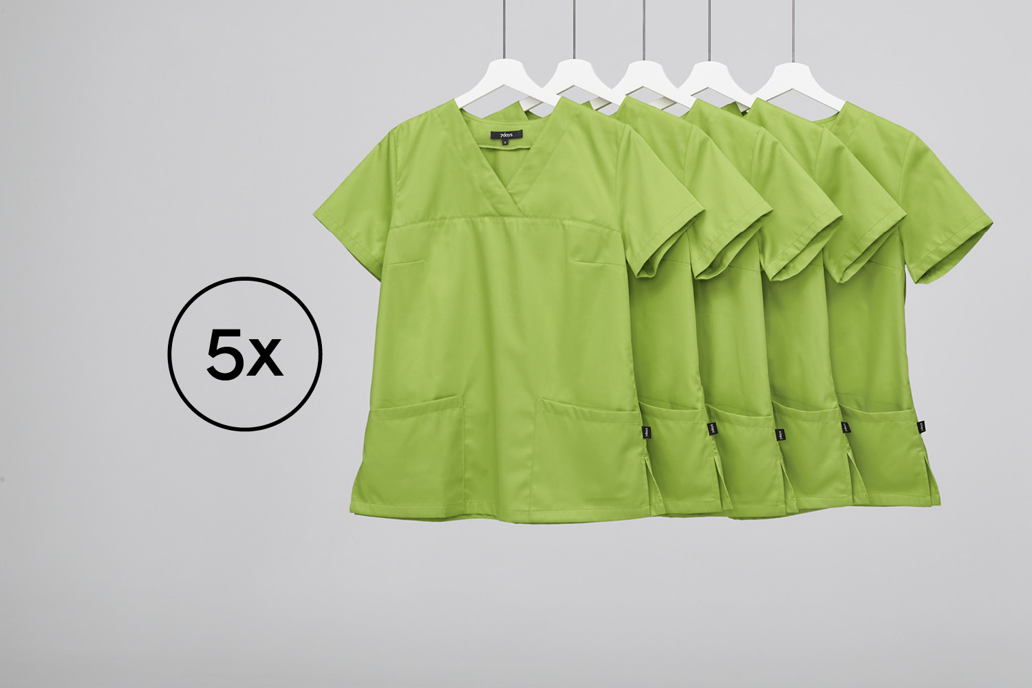 5 ganger den samme kasakken fra 7days Multipack